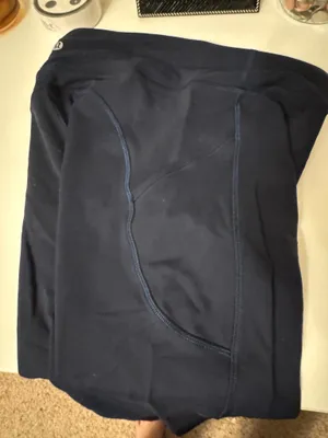 Navy Blue Lululemon Align pocket leggings 25” thumbnail 5