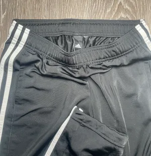 Black Three Stripe Joggers thumbnail 3