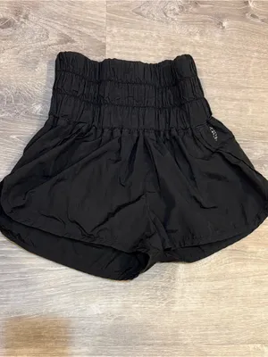 Free People The Way Home Black Shorts Size XS thumbnail 2