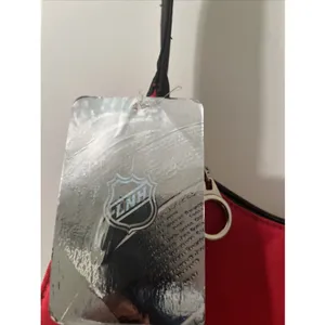 MVF Most Valuable Fan By Littlearth NHL Chicago Blackhawks Purse Handbag Red thumbnail 5