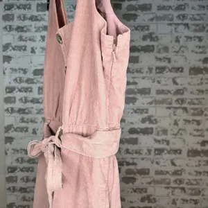 American Eagle | women pink corduroy overalls thumbnail 8