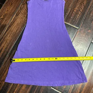 Spaghetti strap cotton mini dress Los Angeles Apparel basic casual thumbnail 3