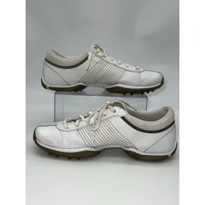 Nike Delight II Women’s Leather Golf Shoe Size 8 Plastic Cleat Spike 335938-121 thumbnail 2