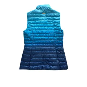 Lilly Pulitzer Noella Low Tide Down Puffer Vest‎ Small Navy Blue Ombre thumbnail 12