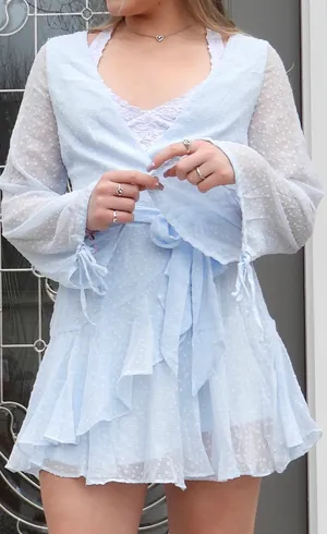 Saints + Secrets Hello Molly Blue Dress thumbnail 1