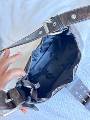 Tilly's Brown Faux Leather Buckle Bag thumbnail 3