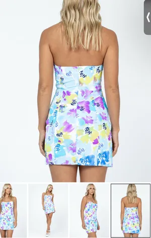 Princess Polly floral mini dress thumbnail 2