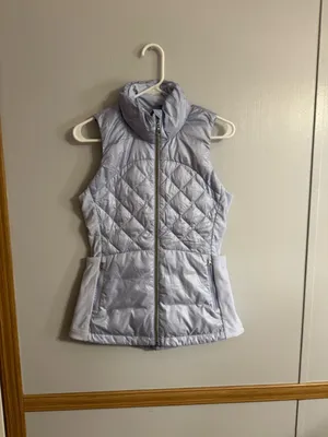 Lululemon Athletica Pastel Light Blue Down For A Run Vest Size 6 thumbnail 8