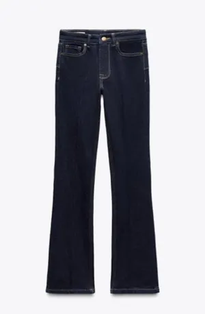 Bootcut ZARA Jeans Low-Rise Contour thumbnail 1