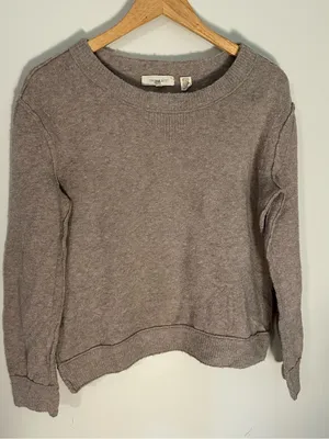 Inhabit wool alpaca sweater beige small Brown thumbnail 2