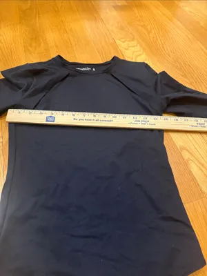 Abercrombie & Fitch black bodysuit unique shoulder cut-out size medium . thumbnail 5