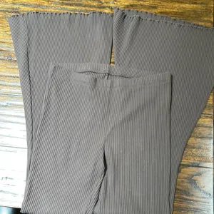 Aerie Brown wide leg pants thumbnail 3