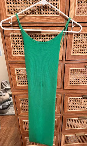 Aritzia Babaton Green Halter Dress thumbnail 1