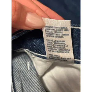 Unbranded Women's Raw Indigo High Rise Jeans 100% Cotton 26x28 USA thumbnail 10