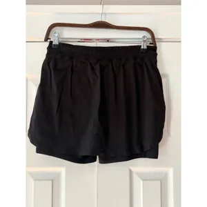 Athleta Trekkie Skort Black Hiking Active Skirt with Pockets‎ Size 6 EUC thumbnail 4