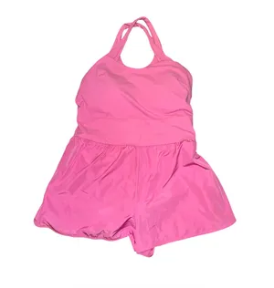 Crossback athletic buttersoft romper  thumbnail 5