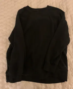 American eagle black crewneck sweatshirt thumbnail 1