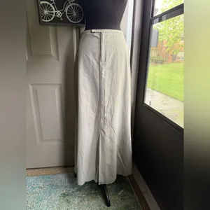 Vintage 2000 Y2K Banana Republic maxi minimalist skirt, size 8 thumbnail 2