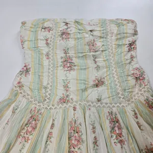 Tularosa Nellie Dress in Vintage Blue Floral Large thumbnail 4