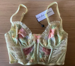For Love and Lemons Luella Bustier Bralette thumbnail 1