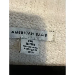 American Eagle‎ Womens Rainbow Striped Knit Sweater Cream Pullover XS XSmall thumbnail 5
