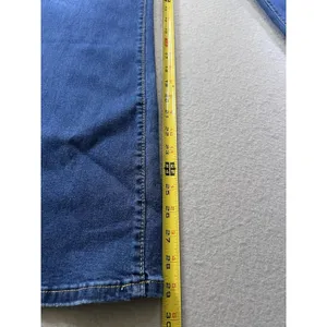 Womens Stretch Flare Boot Cut 2‎ Button Jeans Denim Medium Wash 33x29 Size XXL thumbnail 5