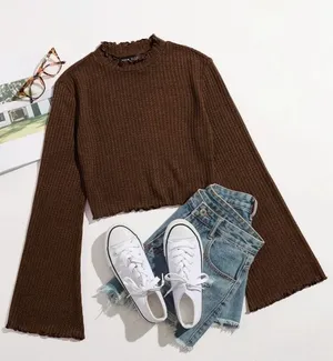 SheIn Cropped Sweater thumbnail 2