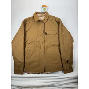 Columbia Womens Longhorn Ridge Reversible Shirt Jacket Brown Large NWT $130 MSRP thumbnail 4