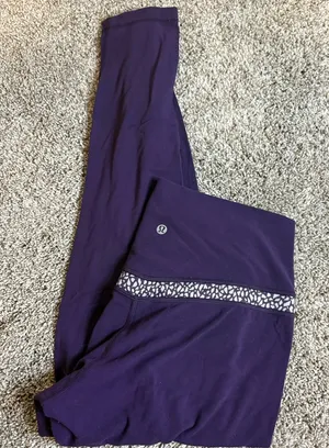 lululemon align leggings purple size 8 thumbnail 1