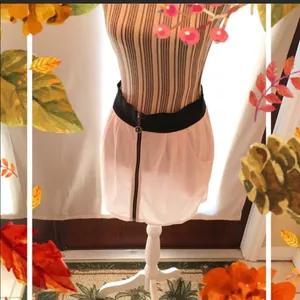 Free People White Mini Skirt thumbnail 3