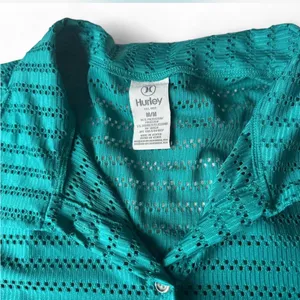 Hurley Lightweight Crochet 2-Piece Swim Cover-Up Set. thumbnail 7