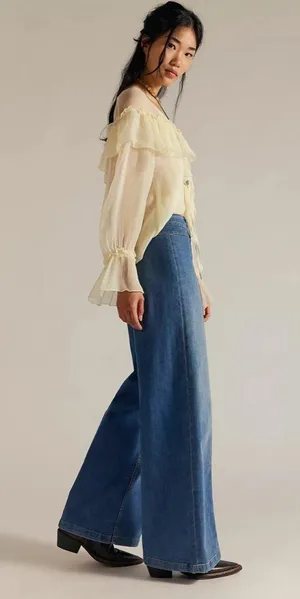 Free people We The Free Libre Wide-Leg Jeans thumbnail 2