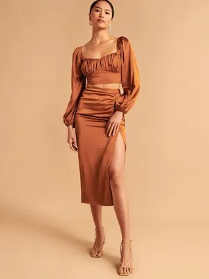 Abercrombie and Fitch Satin Matching Set thumbnail 2
