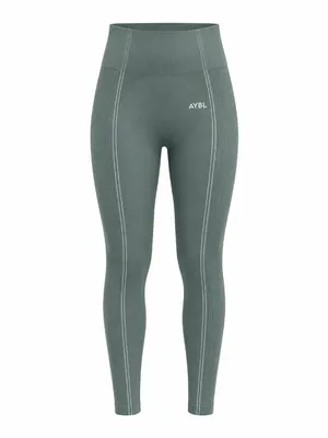 AYBL Reflex Seamless High Rise Leggings Teal Green S thumbnail 2