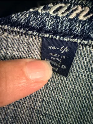 American Eagle Outfitters Light Blue Denim Jacket thumbnail 2