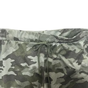 Lucky Brand Women Sweat Shorts S Green Camo Print Soft Knit‎ Lounge Cozy Leisure thumbnail 3