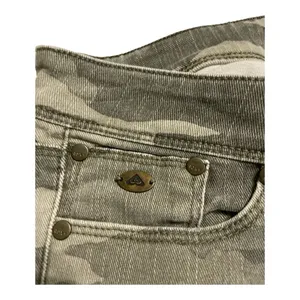 Roxy Sunstrippers Camo Skinny Jeans Size 26 Green Gray Ankle Zip Stretch Pants thumbnail 7