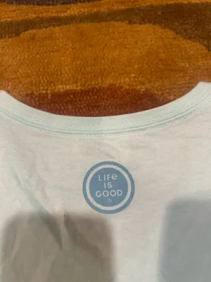 Life is Good Crusher Tee Shirt We Be Clubbin Golf 100% Cotton Women’s Size Small thumbnail 6
