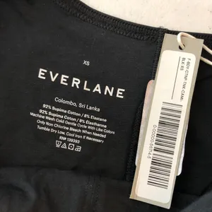 Everlane Womens The Cami Bodysuit Bikini Black XS thumbnail 5