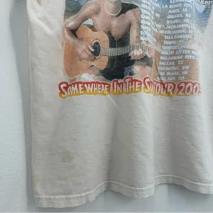 Vintage Kenny Chesney Off the Shoulder T-shirt thumbnail 5
