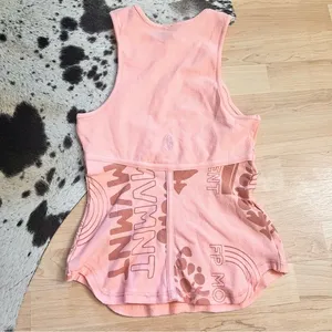 FREE PEOPLE MOVEMENT‎ Peach Printed Headstart Corset Tank Top Size S NWOT thumbnail 7