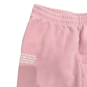 Barstool Sports Call Her Daddy Single Father Era Sweatpants in Pink, Size 2XL thumbnail 2