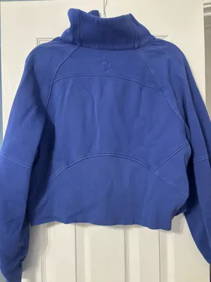 Lululemon Half-Zip Scuba Funnel Neck Oversized M/L thumbnail 4