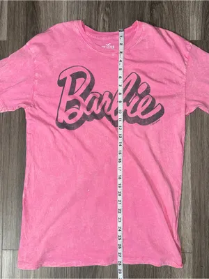 Hollister Barbie Pink Short Sleeve T-Shirt Size Medium 100% Cotton thumbnail 6