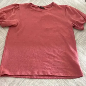 Zara Women’s Peach/Pink Short-sleeve Sweater thumbnail 1