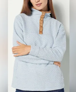 Koolaburra by UGG Quilted Funnel Neck Pullover thumbnail 1