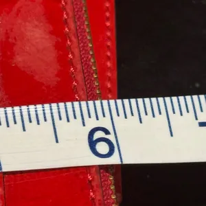 Kate Spade Knightsbridge Red Croc Patent Leather Bow Chain Shoulder Clutch thumbnail 4