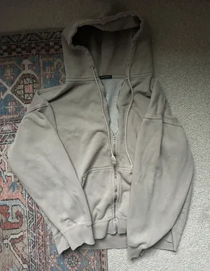 Brandy Melville Beige  Zip Up thumbnail 2