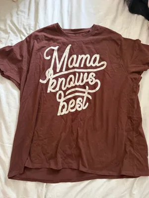 tee shirt Brown Size L thumbnail 1