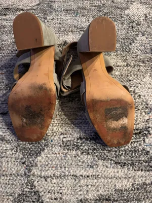 BCBGeneration Grey Suede Heels thumbnail 7